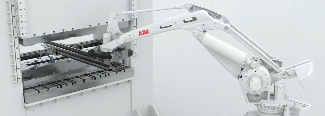 Робот ABB IRB 760 для загрузки листов в пресс или ножници 